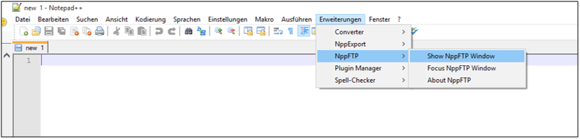 Notepad SFTP